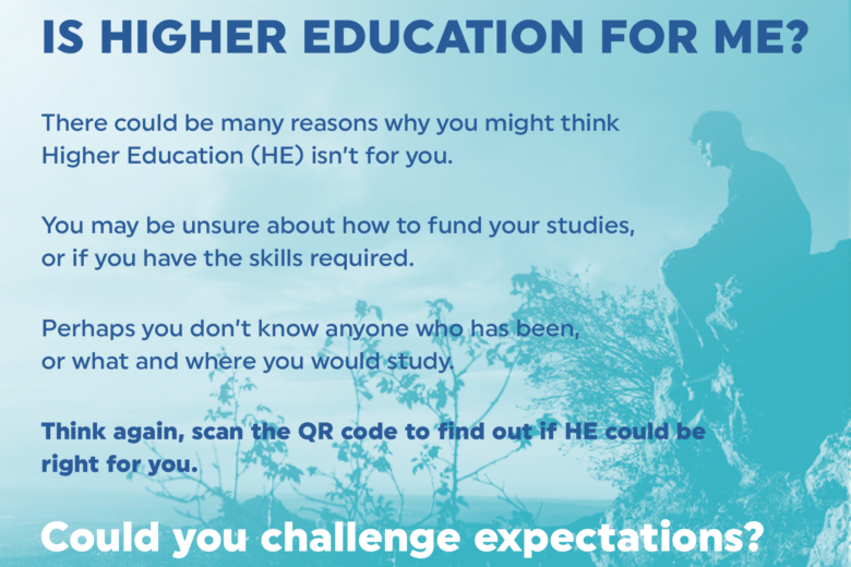 Is higher education for me? - Poster